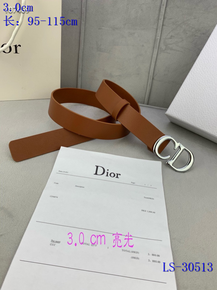 Dior Belts 3.0 Width 002
